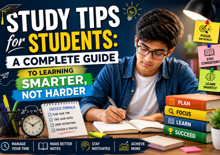 Study Tips for Students: A Complete Guide to Learning Smarter, Not Harder