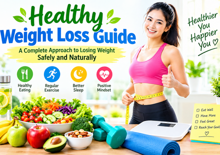 Healthy Weight Loss Guide: A Complete Approach to Losing Weight Safely and Naturally